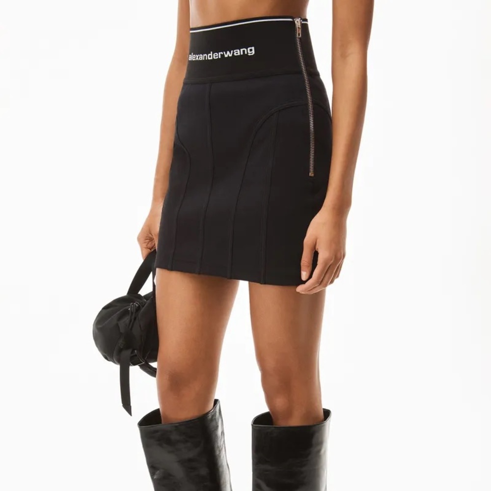 Alexander Wang Logo Skirt